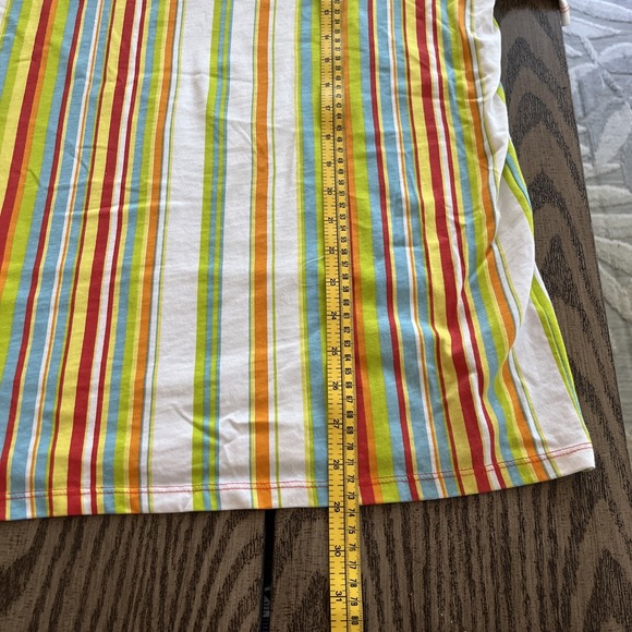 Guess Los Angeles Men's TShirt Striped Short-Sleeve California Beach Skater Sz M - Picture 5 of 6